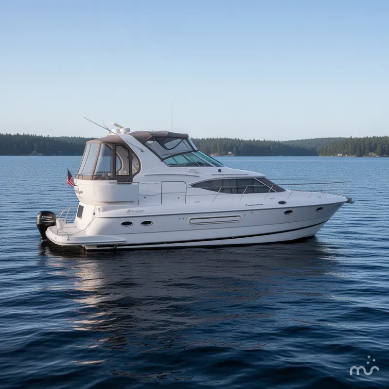 Slide: The Image of Cruisers 4450 Express Motor Yacht 2000 - 0