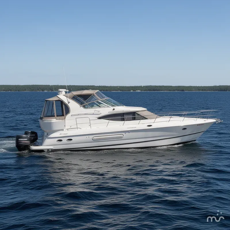 Slide: The Image of Cruisers 4450 Express Motor Yacht 2000 - 2