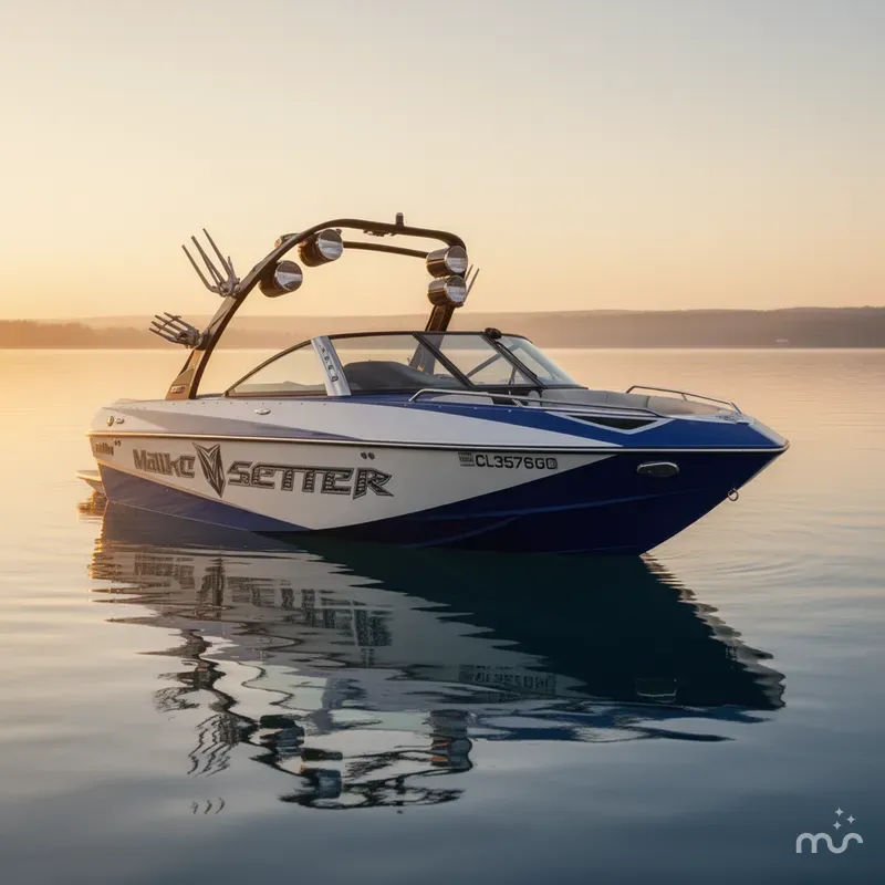 Slide: The Image of Malibu Wakesetter Lsv 23 2008 - 0