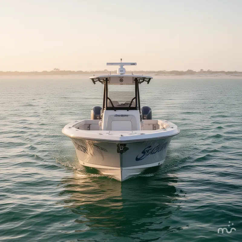 Slide: The Image of Sea Born LX26 Center Console 2023 - 1