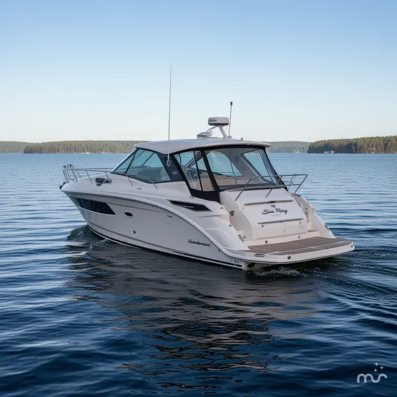 Slide: The Image of Sea Ray Sundancer 320 Coupe 2021 - 2