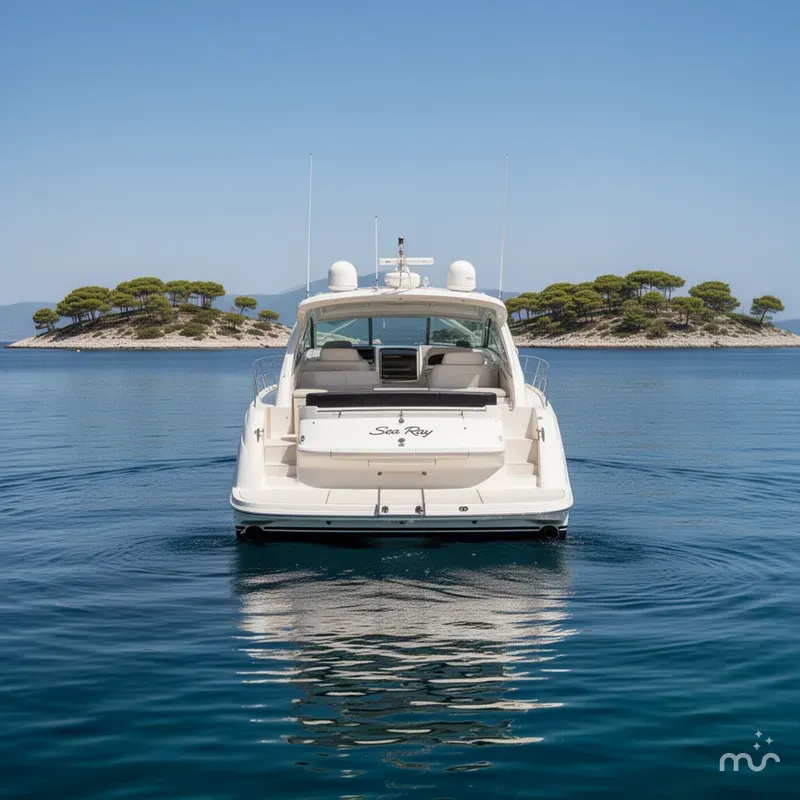 Slide: The Image of Sea Ray 450 Sundancer 2010 - 3