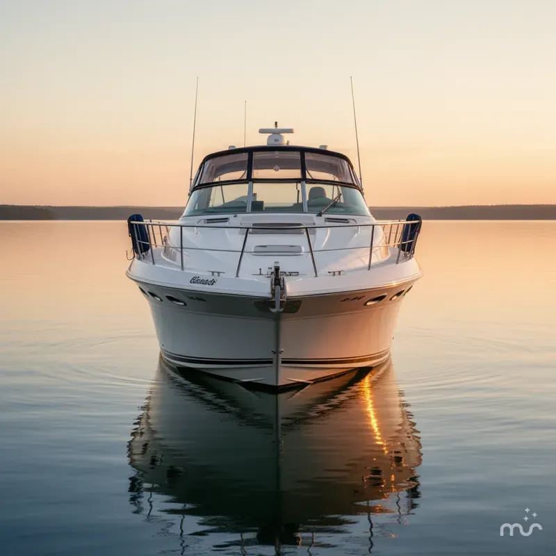Slide: The Image of Sea Ray 450 Sundancer 1996 - 3