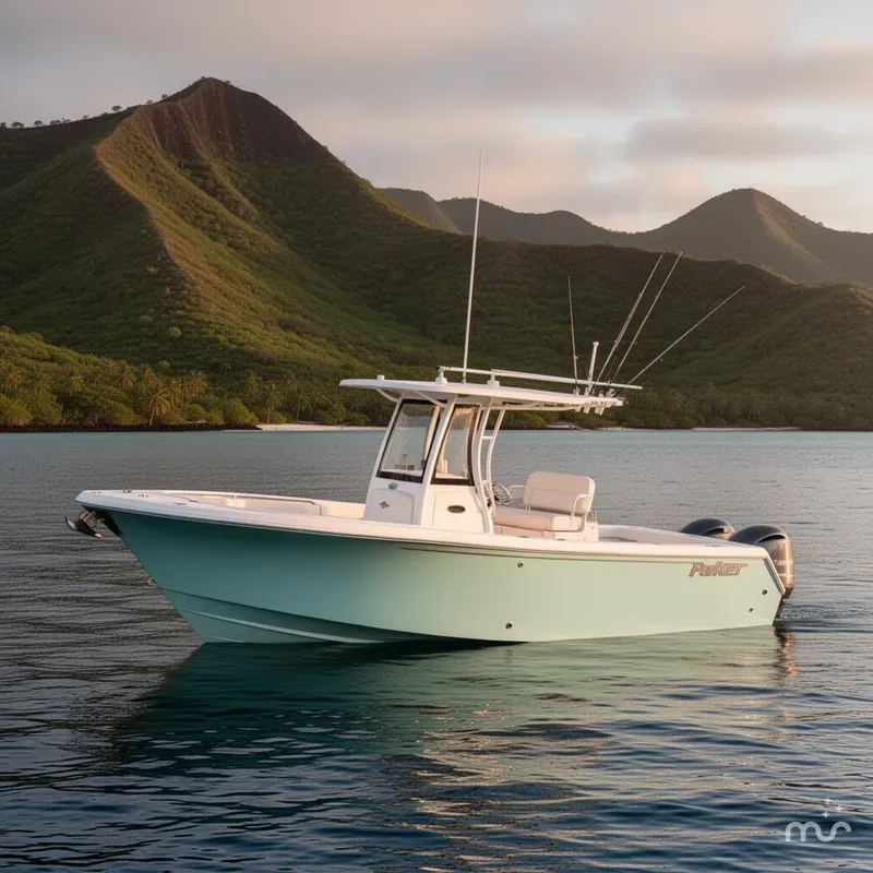 Slide: The Image of Parker Marine 2600 Center Console 2025 - 2