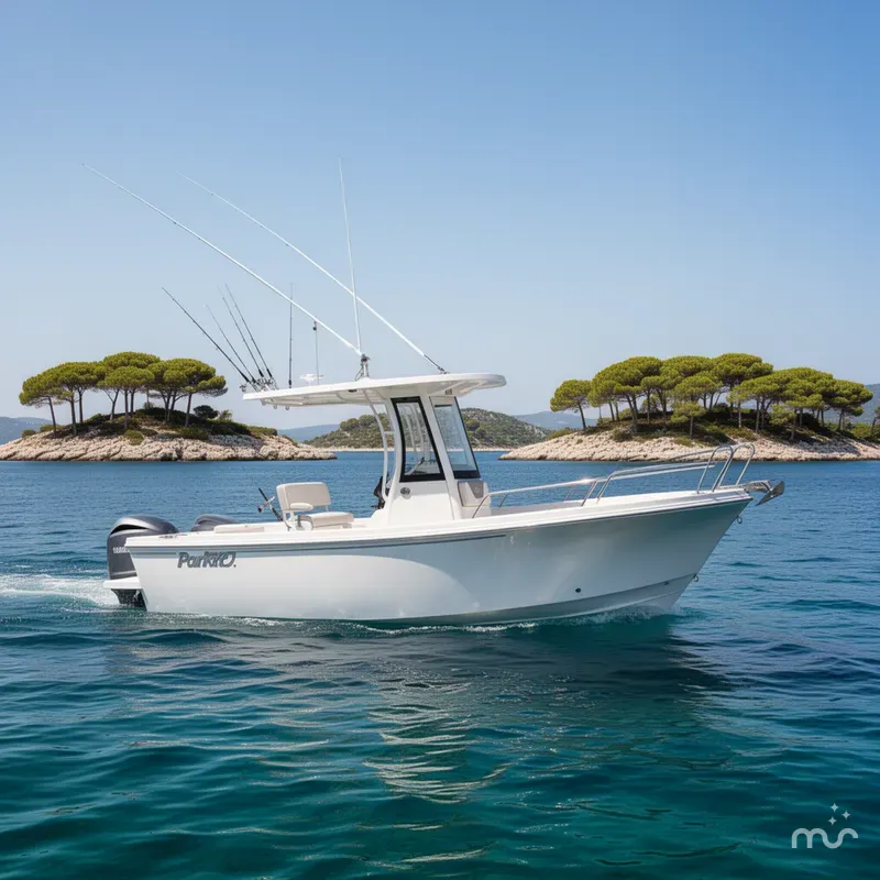 Slide: The Image of Parker Marine 2400 Center Console 2025 - 2
