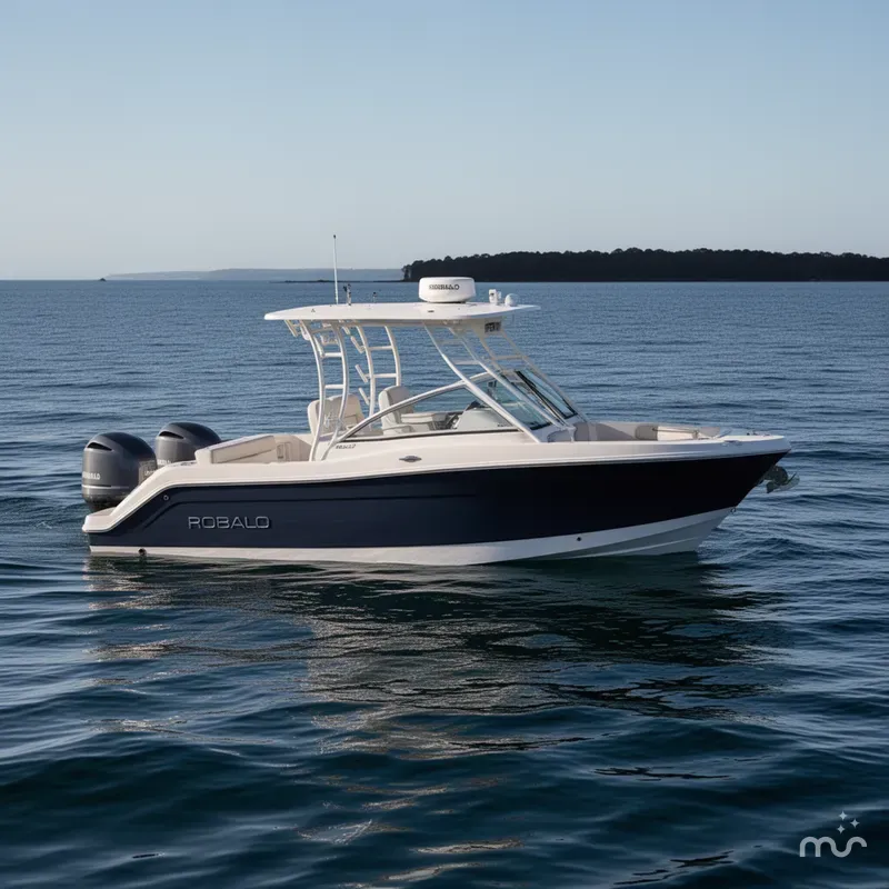 Slide: The Image of Robalo R247 Dual Console 2018 - 0
