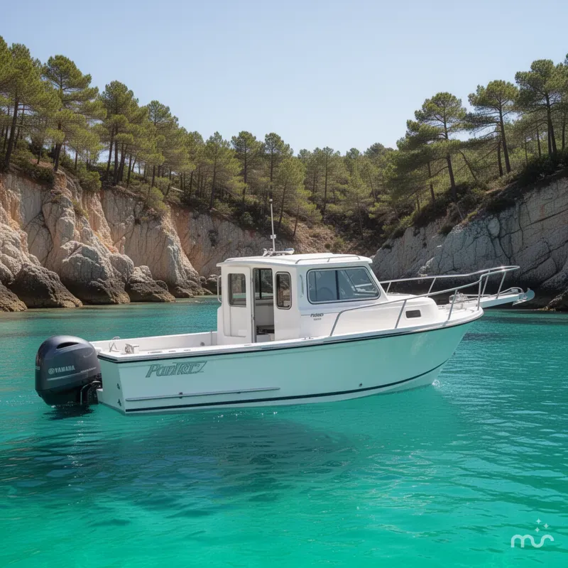 Slide: The Image of Parker Marine 2120 Sport Cabin 2025 - 2