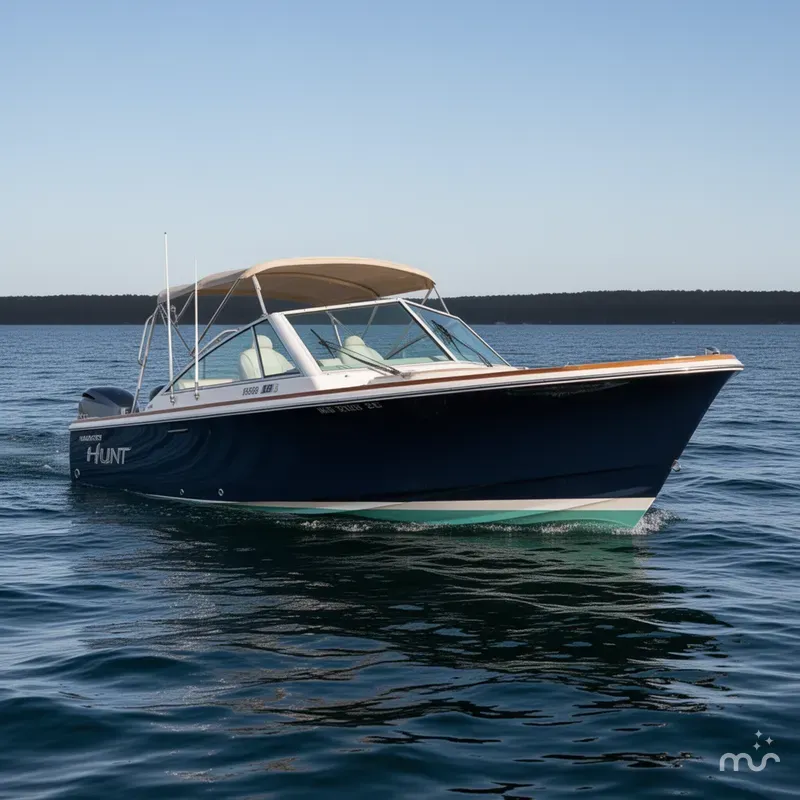 Slide: The Image of Hunt Yachts Harrier 25 2010 - 0
