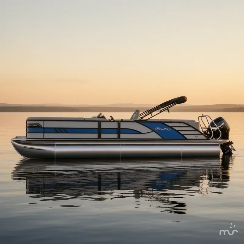 Slide: The Image of Bentley Pontoons Elite 253 Admiral 2025 - 2