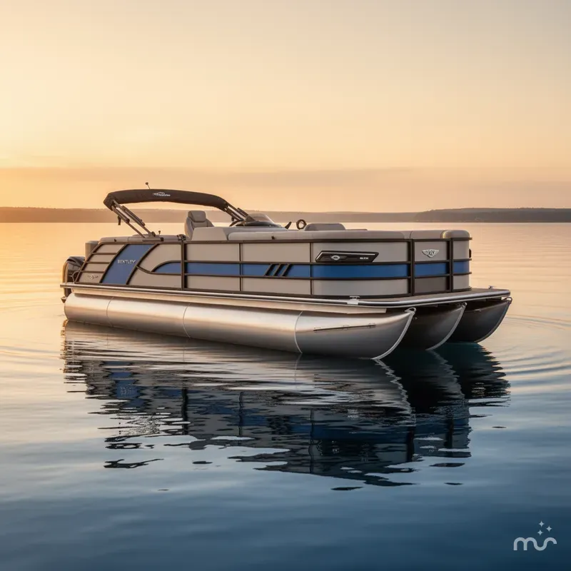 Slide: The Image of Bentley Pontoons Elite 253 Admiral 2025 - 4