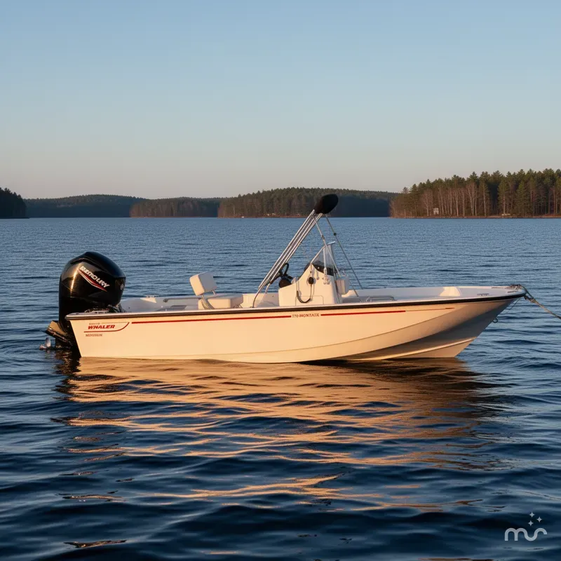 Slide: The Image of Boston Whaler 170 Montauk 2025 - 2