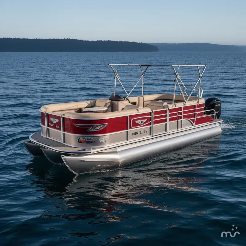 Slide: The Image of Bentley Pontoons 223 Elite 2019 - 1