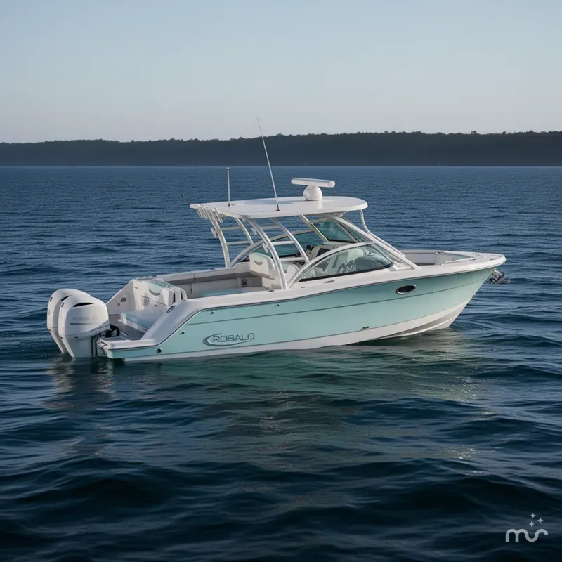 Slide: The Image of Robalo R317 Dual Console 2024 - 0