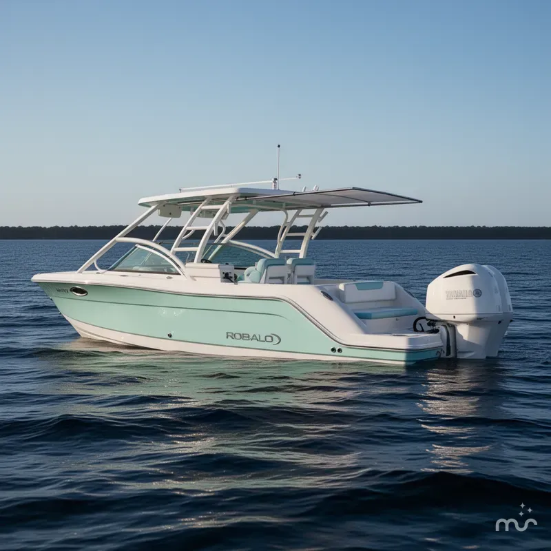 Slide: The Image of Robalo R317 Dual Console 2024 - 1