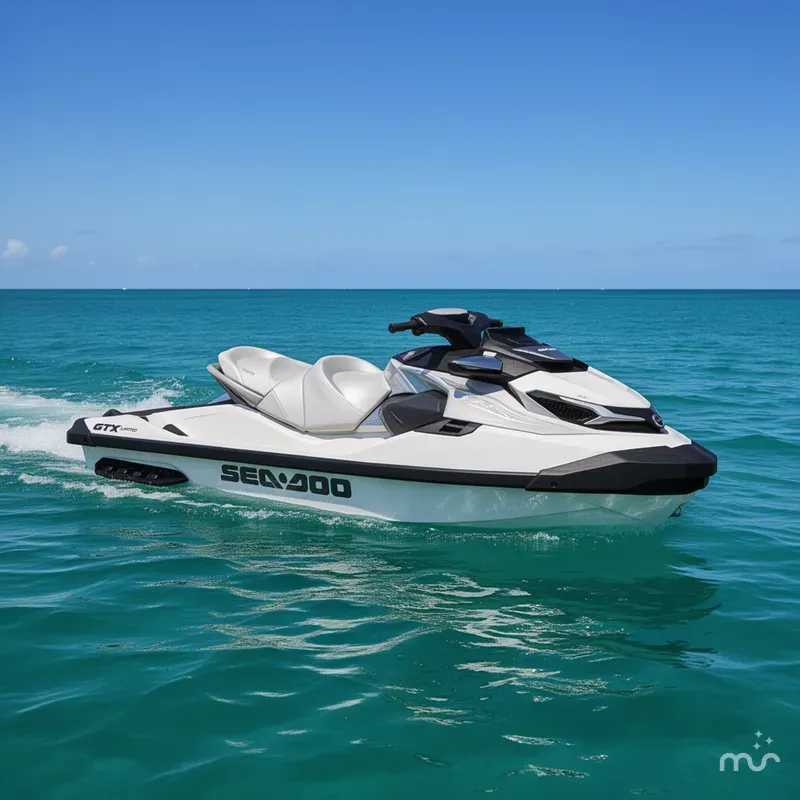 Slide: The Image of Sea-Doo GTX™ Limited 325 White Pearl Premium 2025 - 0
