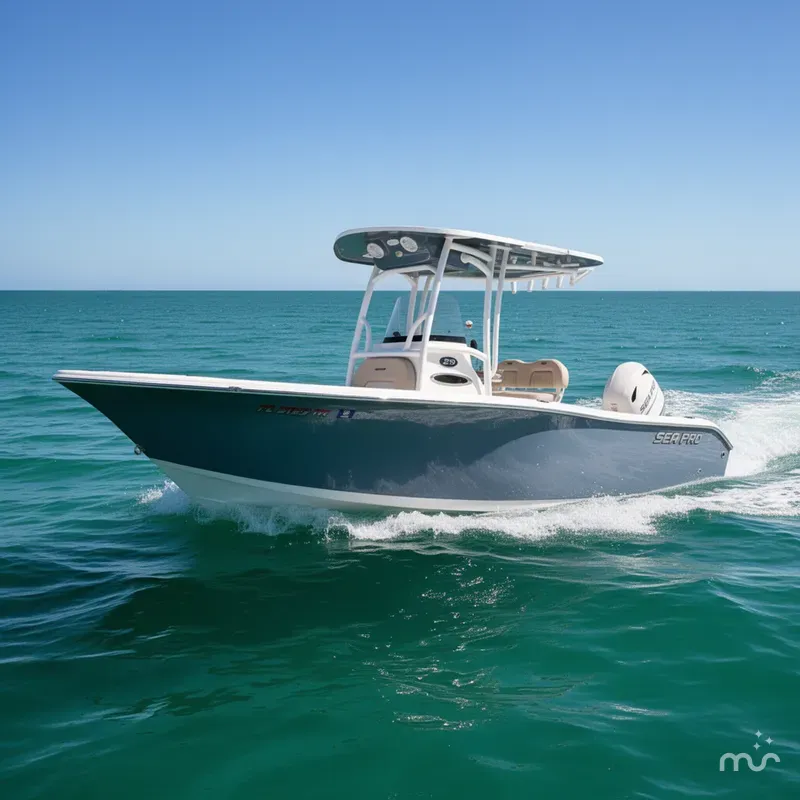 Slide: The Image of Sea Pro 219 Deep V Series 2023 - 2