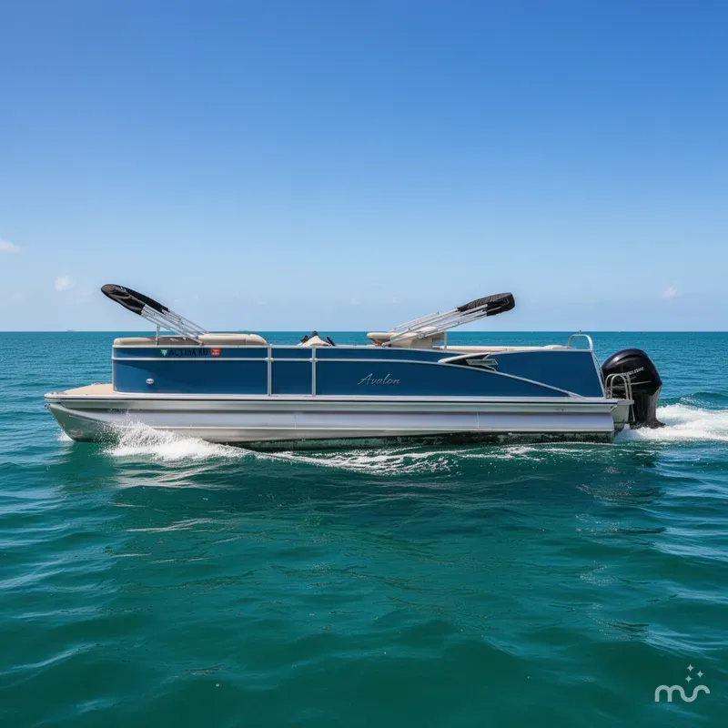 Slide: The Image of Avalon Catalina Platinum Entertainer 25 FT 2022 - 1