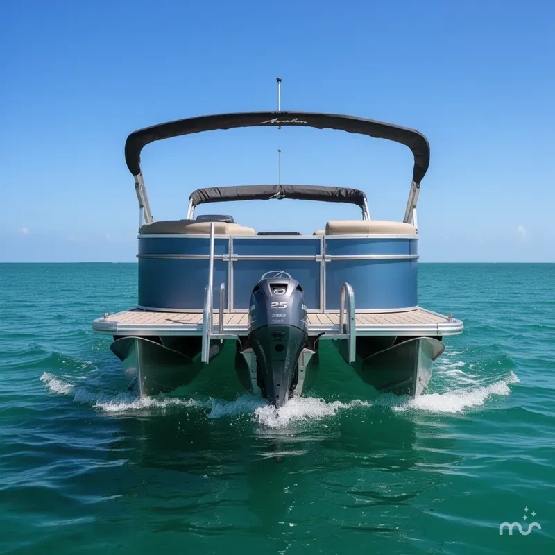 Slide: The Image of Avalon Catalina Platinum Entertainer 25 FT 2022 - 2