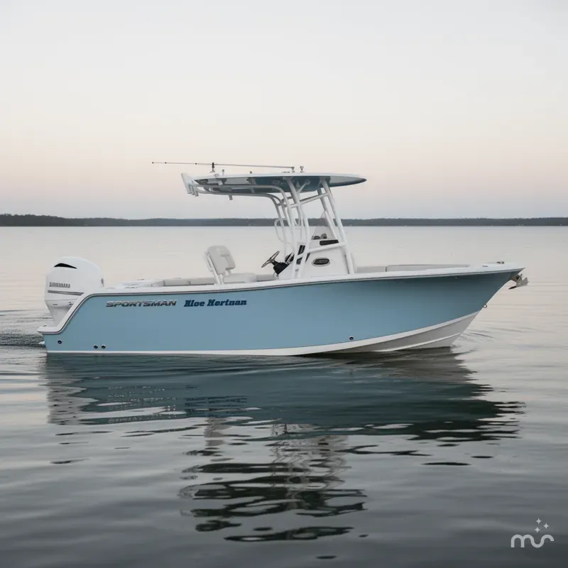 Slide: The Image of Sportsman Open 232 Low Hours Trailer Included 2021 - 0