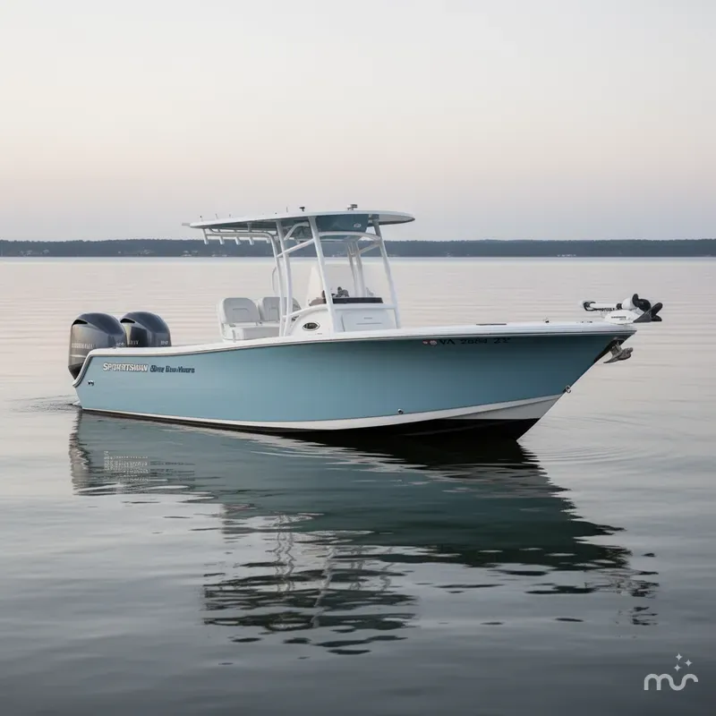 Slide: The Image of Sportsman Open 232 Low Hours Trailer Included 2021 - 4