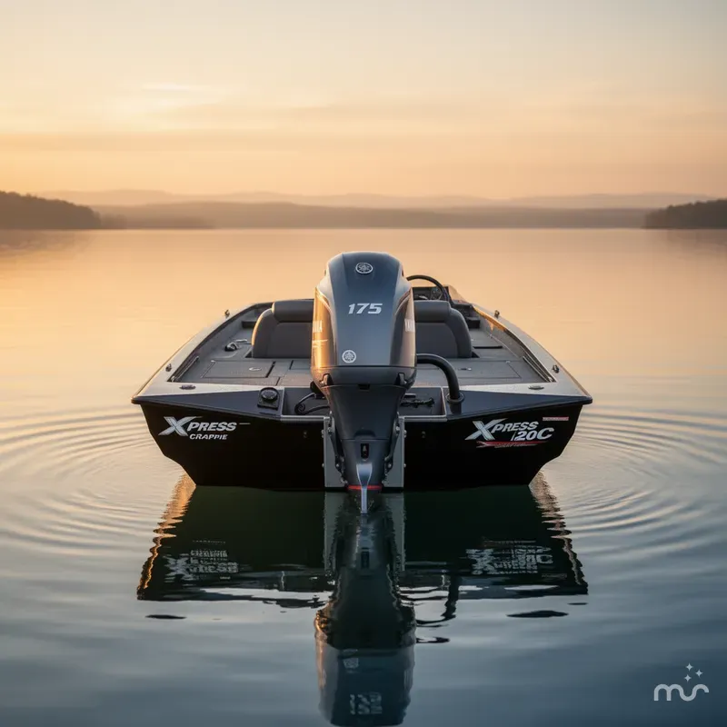 Slide: The Image of Xpress H20C CRAPPIE w/ YAMAHA 175 2025 - 2