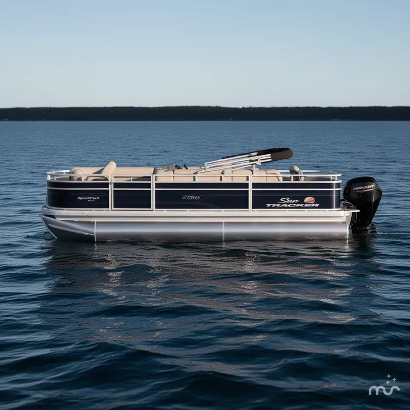 Slide: The Image of Sun Tracker SportFish 20 DLX 2025 - 0