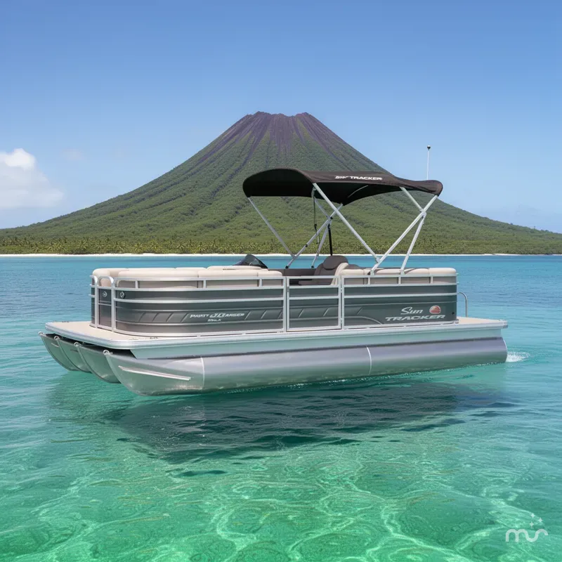 The Image of Sun Tracker Party Barge 20 DLX 2025 - 0