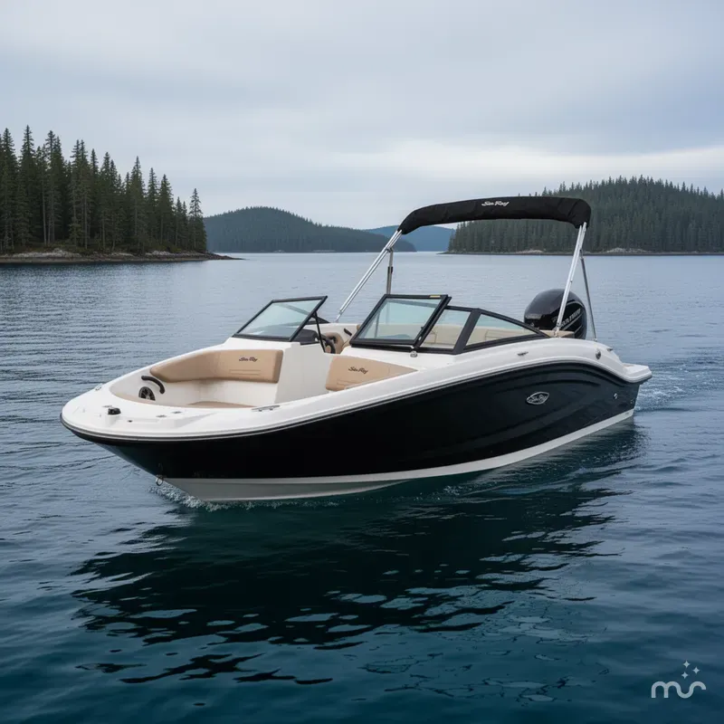 Slide: The Image of Sea Ray SPX 190 Outboard 2023 - 4
