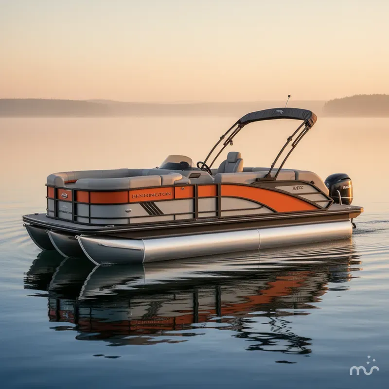 Slide: The Image of Bennington 22ML Cruise Tri-Toon Pontoon 2025 - 0