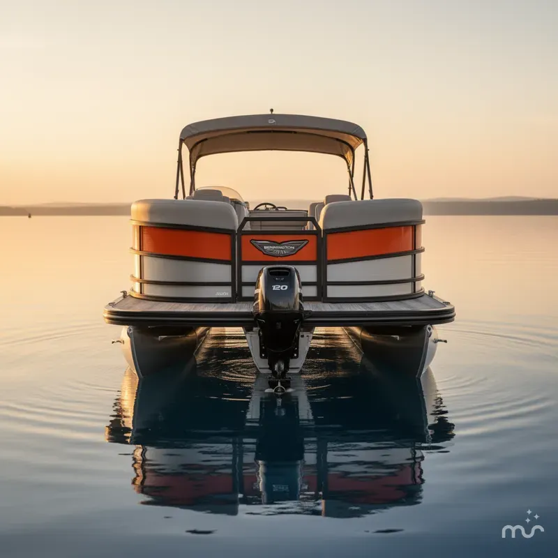 Slide: The Image of Bennington 22ML Cruise Tri-Toon Pontoon 2025 - 1