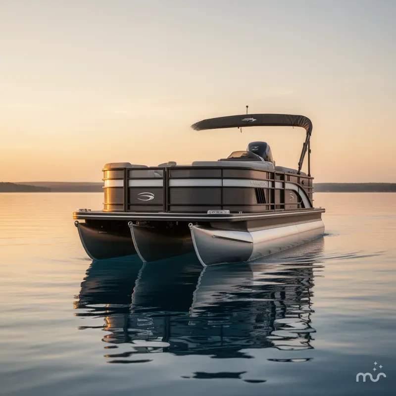 Slide: The Image of Bennington 23LSR SPS Tri-Toon Pontoon 2025 - 1