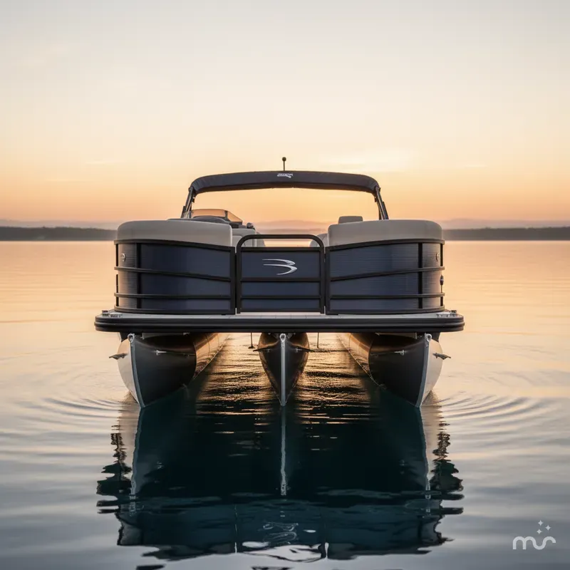 Slide: The Image of Bennington 22MFB Tri-Toon Pontoon 2025 - 3