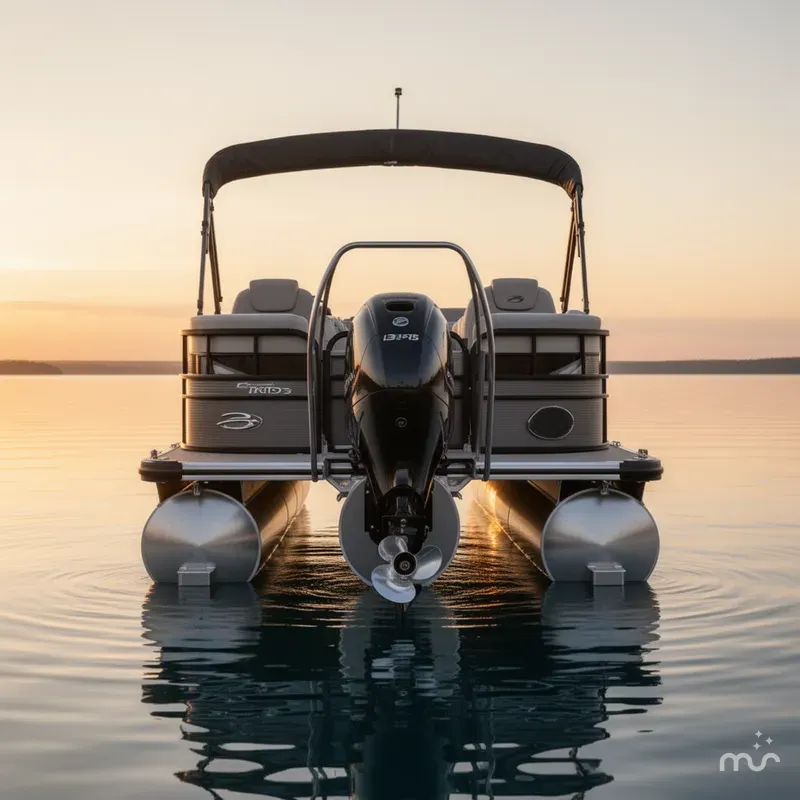 Slide: The Image of Bennington 23RSB Tri-Toon Pontoon 2025 - 1