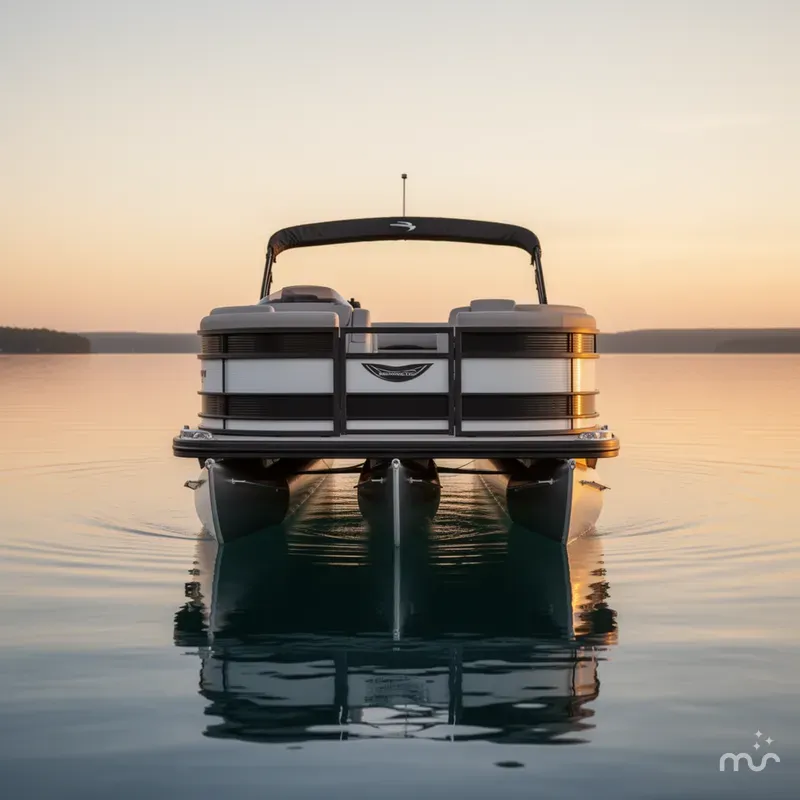 Slide: The Image of Bennington 23RSB Tri-Toon Pontoon 2025 - 2