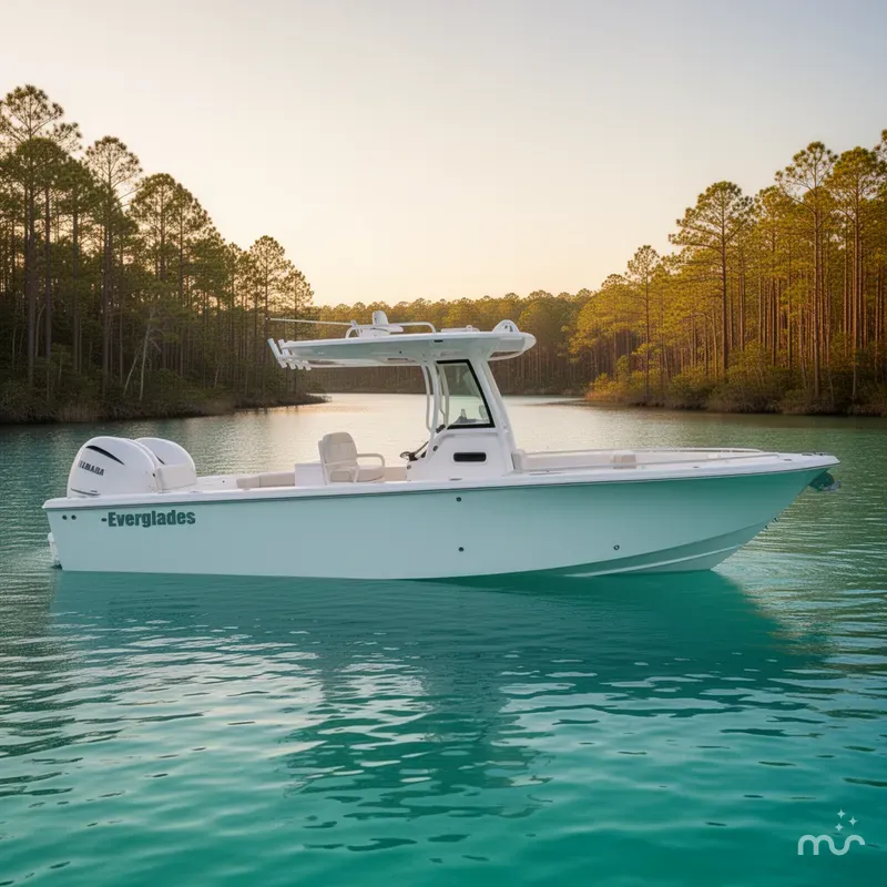 Slide: The Image of Everglades 273 Center Console 2023 - 2