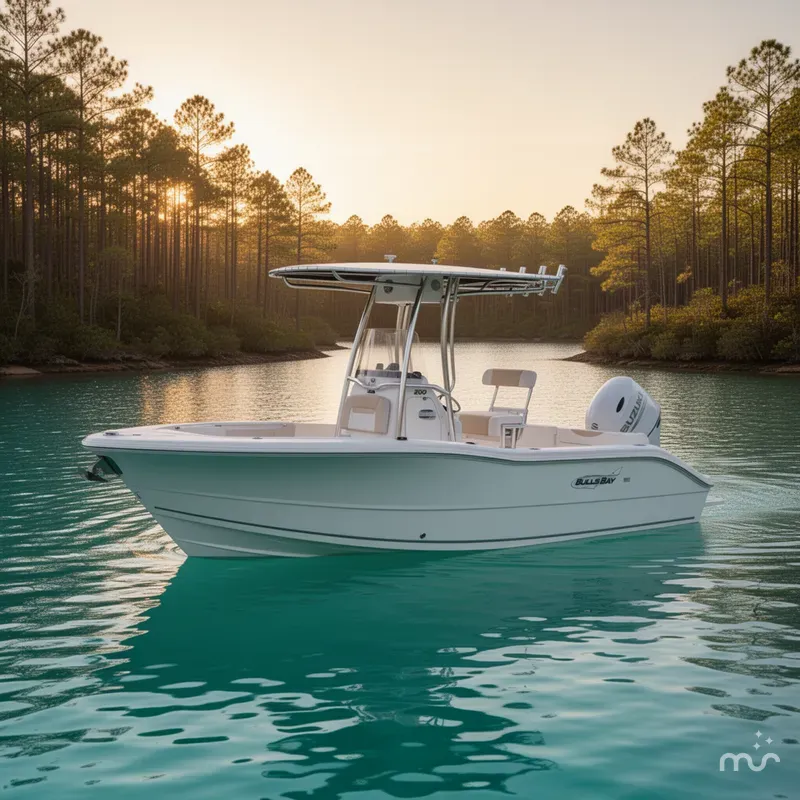 Slide: The Image of Bulls Bay 200 Center Console 2025 - 2
