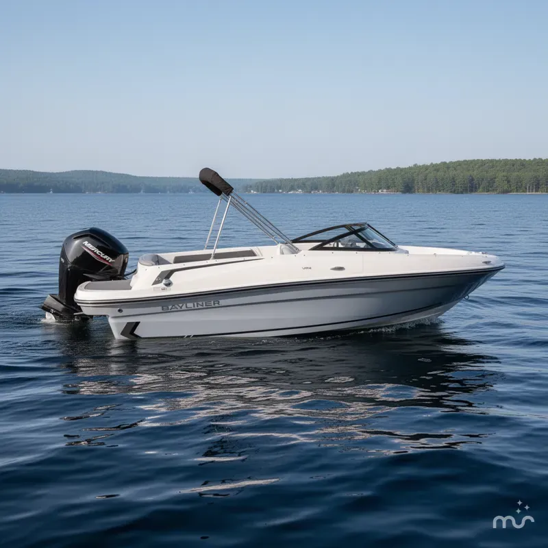 Slide: The Image of Bayliner VR4 Bowrider OB 2025 - 0