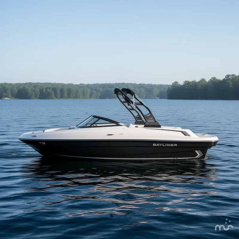 Slide: The Image of Bayliner VR4 Bowrider OB 2025 - 0