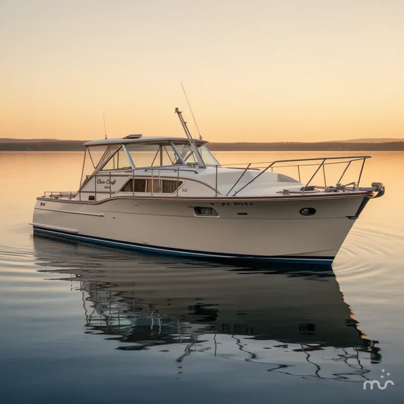 Slide: The Image of Chris-Craft 31 Commander 1969 - 0