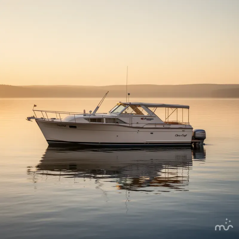 Slide: The Image of Chris-Craft 31 Commander 1969 - 1