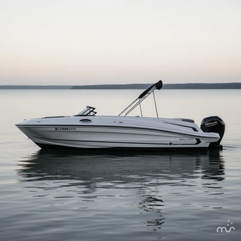 Slide: The Image of Bayliner VR6 Bowrider OB 2022 - 2