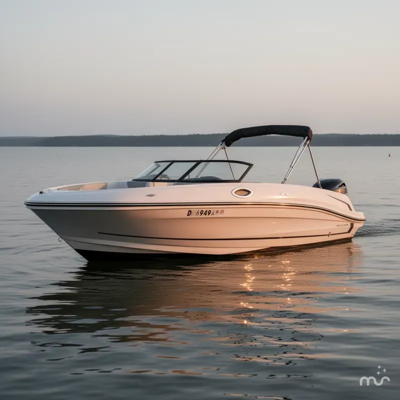 Slide: The Image of Bayliner VR6 Bowrider OB 2022 - 4