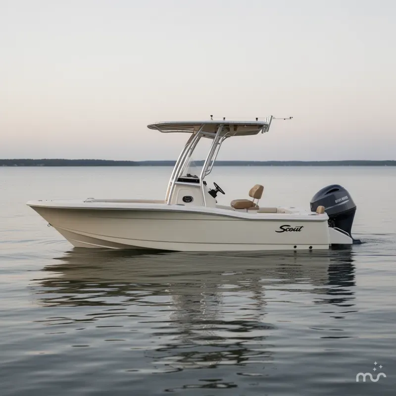 Slide: The Image of Scout 195 Sportfish 2022 - 2