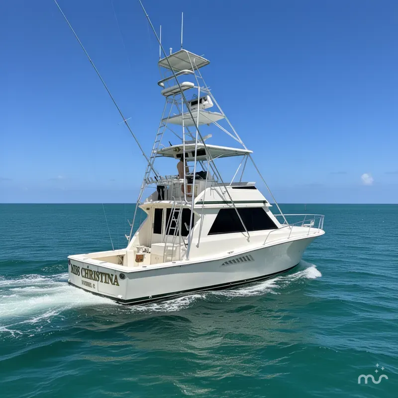 Slide: The Image of Viking 38 Convertible 1990 - 2