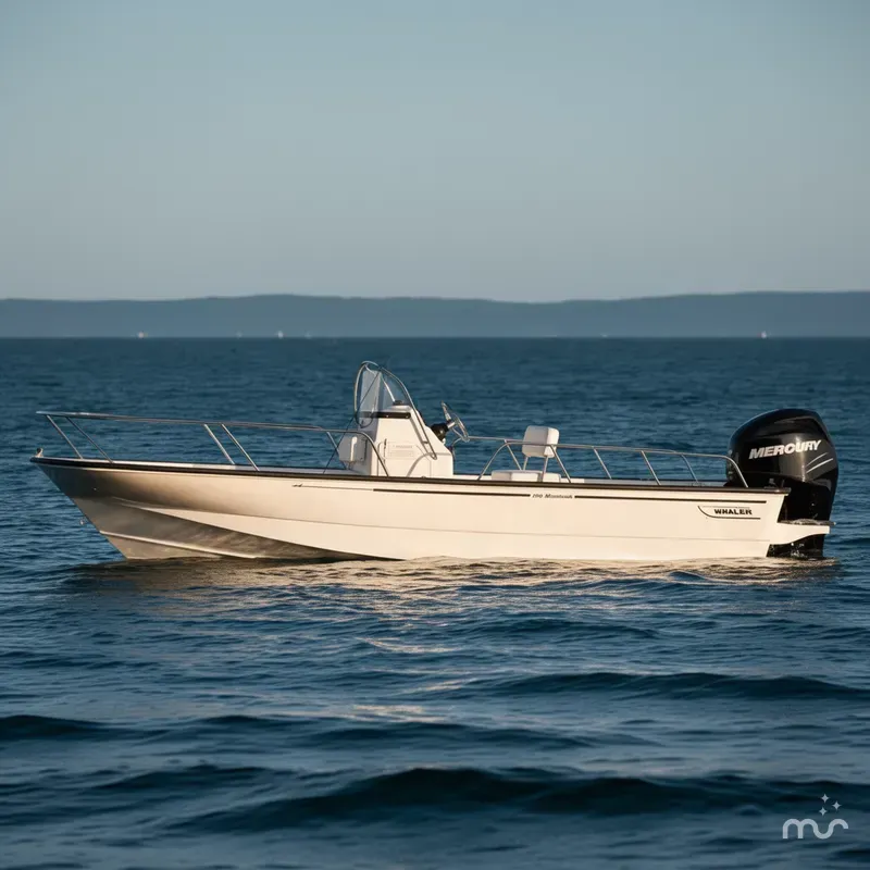 Slide: The Image of Boston Whaler 190 Montauk 2015 - 2