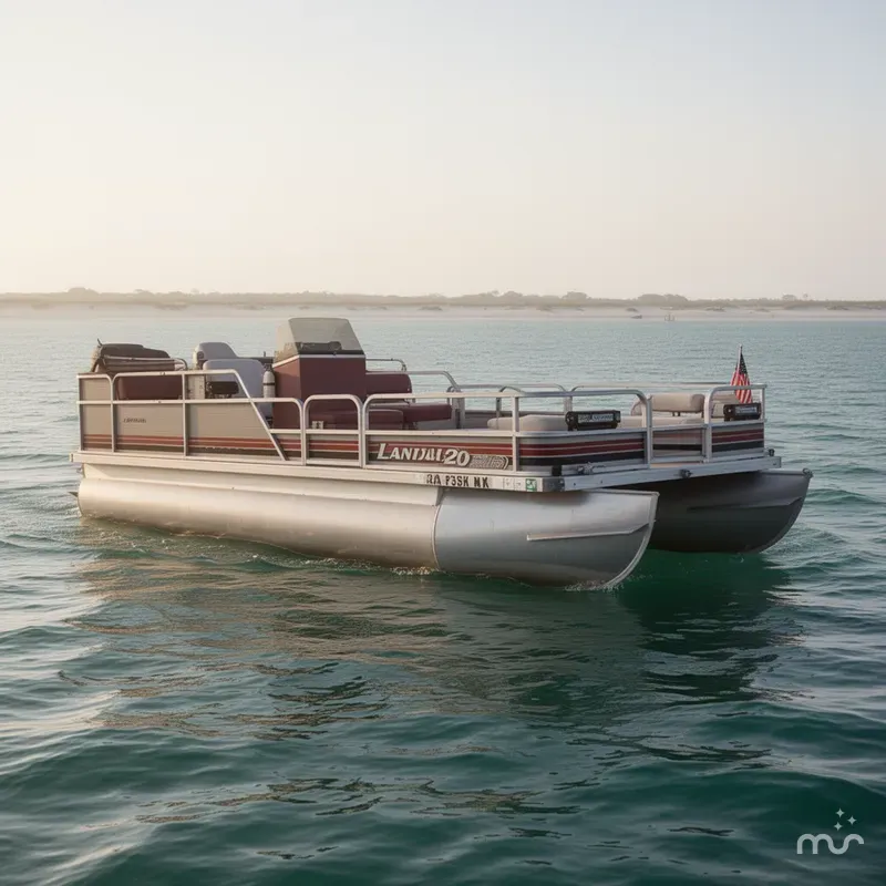 Slide: The Image of Landau 20 Fish Pontoon 1988 - 0