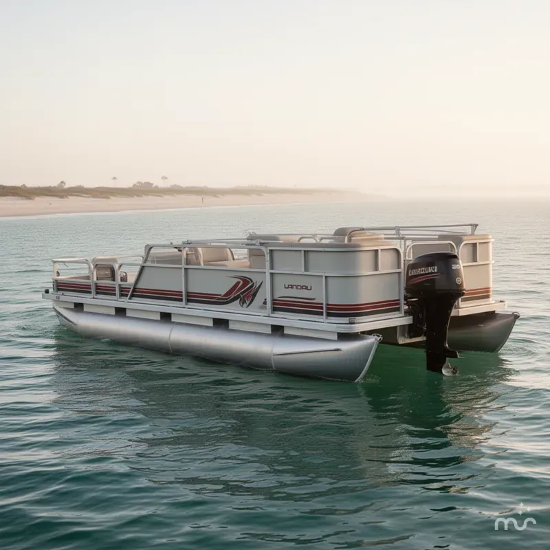 Slide: The Image of Landau 20 Fish Pontoon 1988 - 1