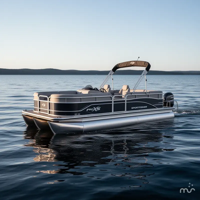Slide: The Image of Princecraft SPORTFISHER 21 2S PONTOON 115HP PRO XS 2025 - 1