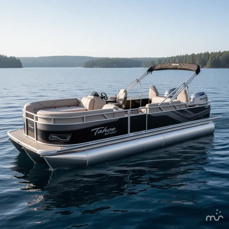 Slide: The Image of Tahoe Sport 2185 Rear Fish & Honda 4-Stroke EFI 2025 - 0