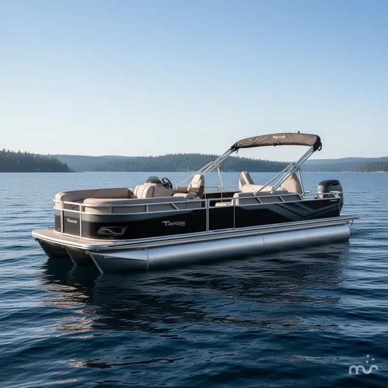Slide: The Image of Tahoe Sport 2185 Rear Fish & Honda 4-Stroke EFI 2025 - 2